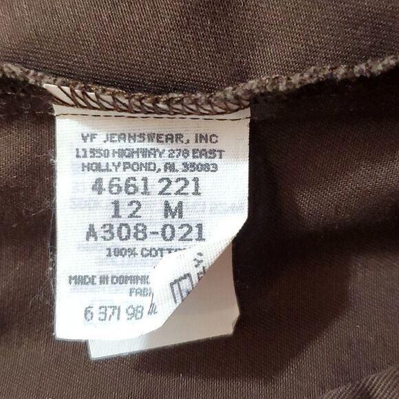 Lee Performance Khakis - 100% Cotton - Womens Brown Pants - Size 12M - Picture 5 of 8